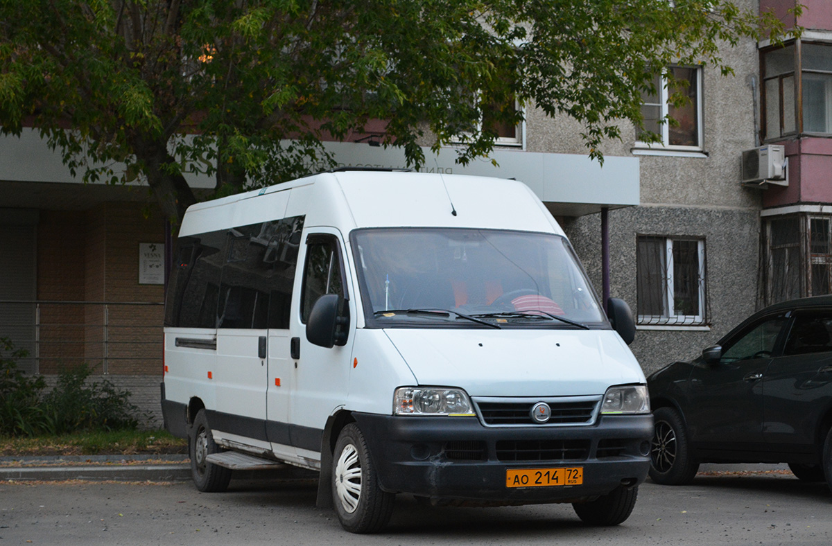 Тюменская область, FIAT Ducato 244 CSMMC-RLL, -RTL № АО 214 72