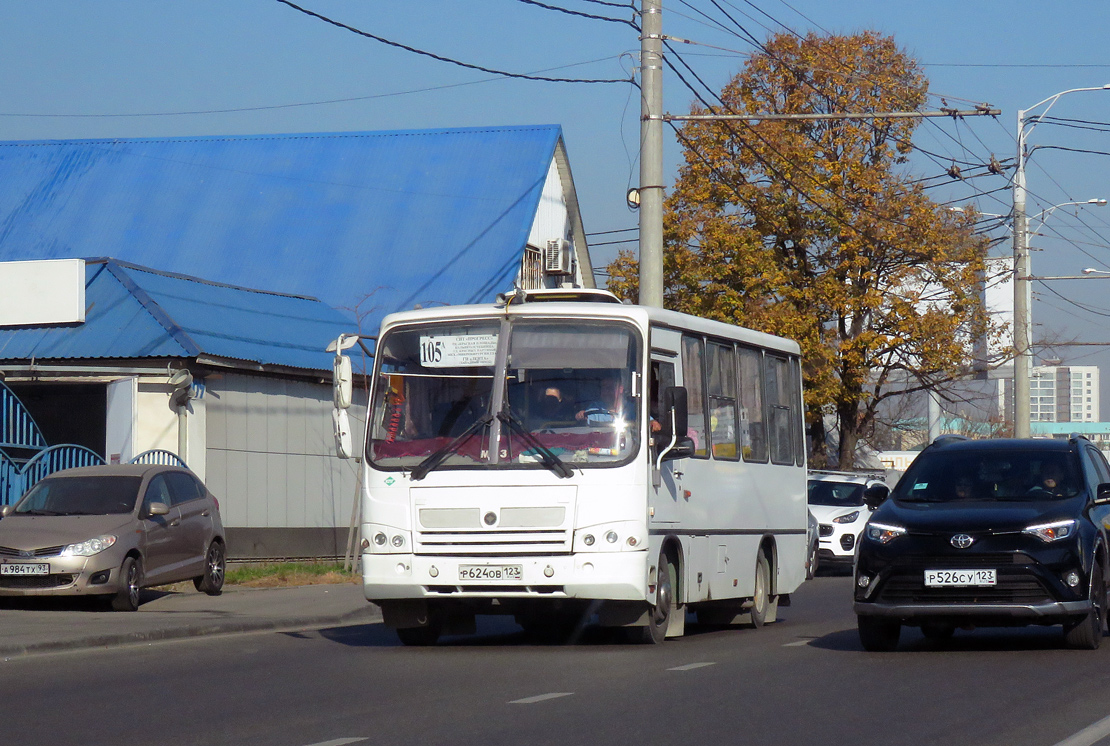 Краснодарский край, ПАЗ-320302-08 № Р 624 ОВ 123