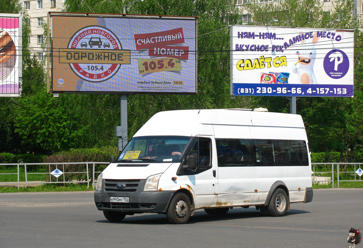 Нижегородская область, Нижегородец-222702 (Ford Transit) № В 993 МУ 152