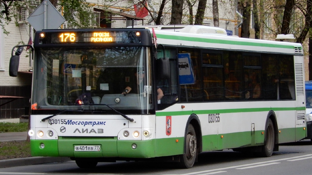 Москва, ЛиАЗ-5292.22 (2-2-2) № 030155