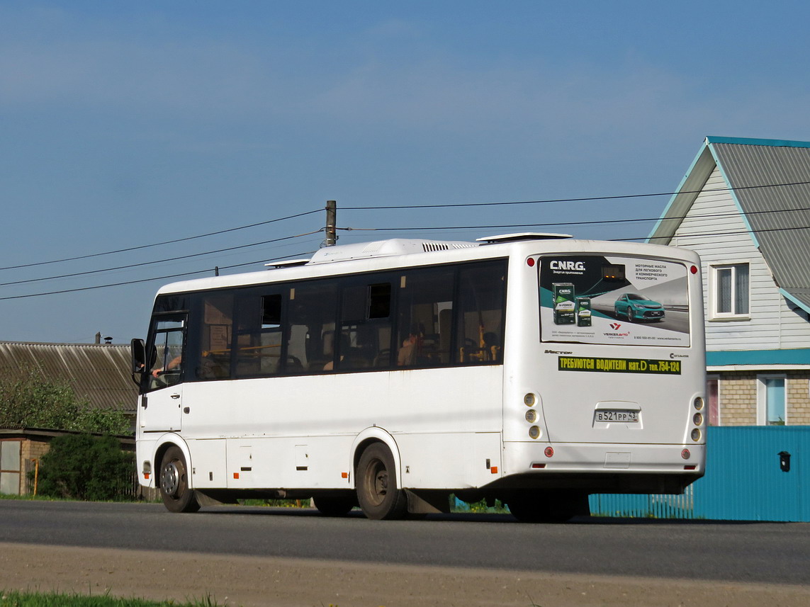 Кировская область, ПАЗ-320414-05 "Вектор" (1-2) № В 521 РР 43