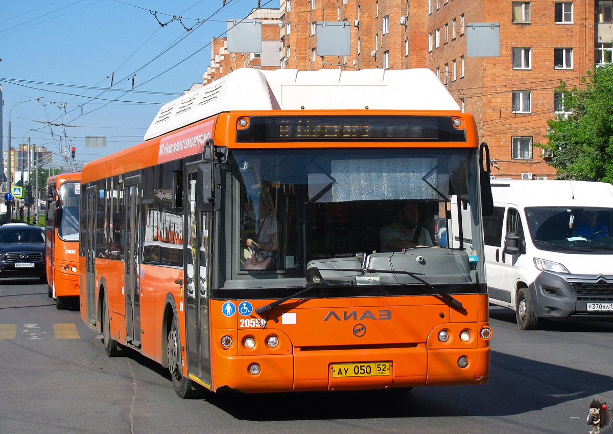 Нижегородская область, ЛиАЗ-5292.67 (CNG) № 21550