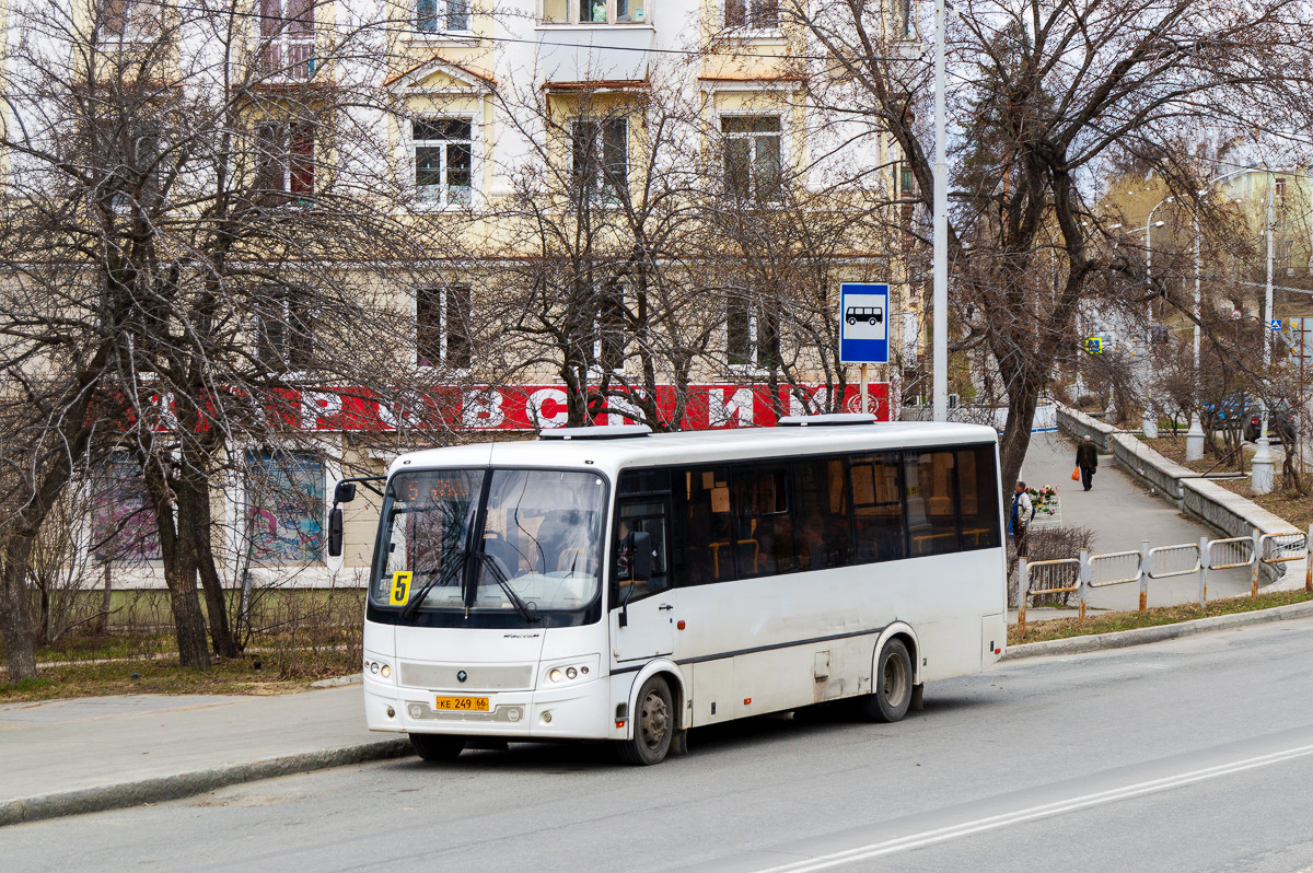 Свердловская область, ПАЗ-320414-04 "Вектор" (1-2) № КЕ 249 66