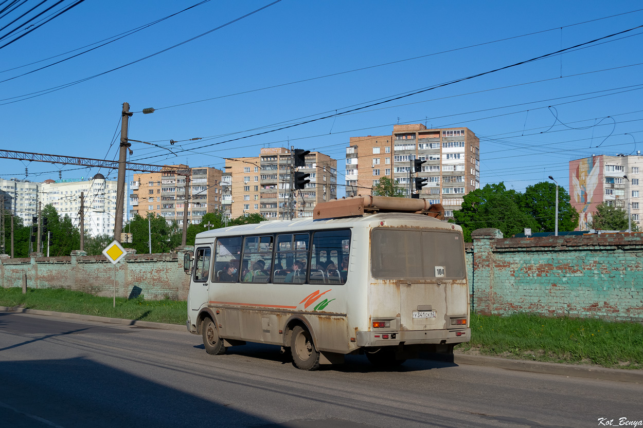 Рязанская область, ПАЗ-32054 № У 341 СК 62