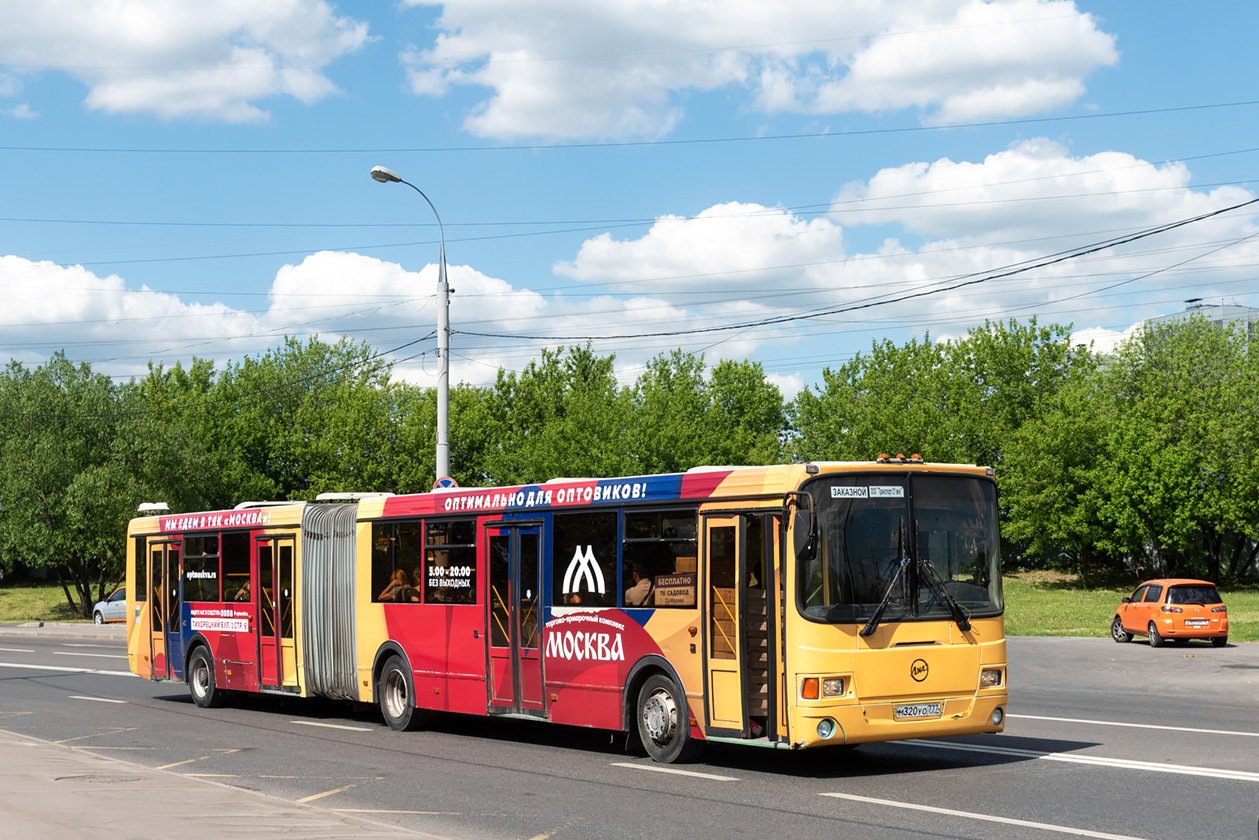 Москва, ЛиАЗ-6212.00 № М 320 УО 777
