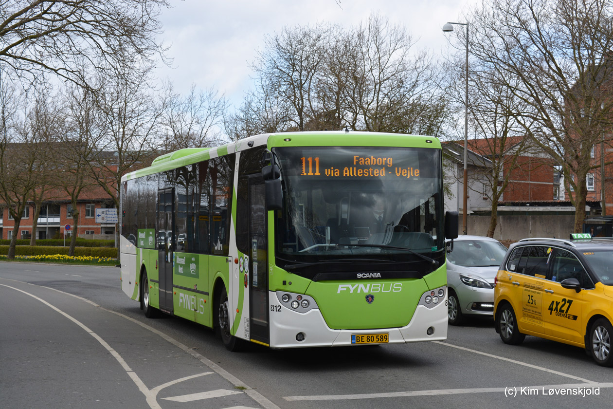 Denmark, Scania OmniExpress 320LE # 8312