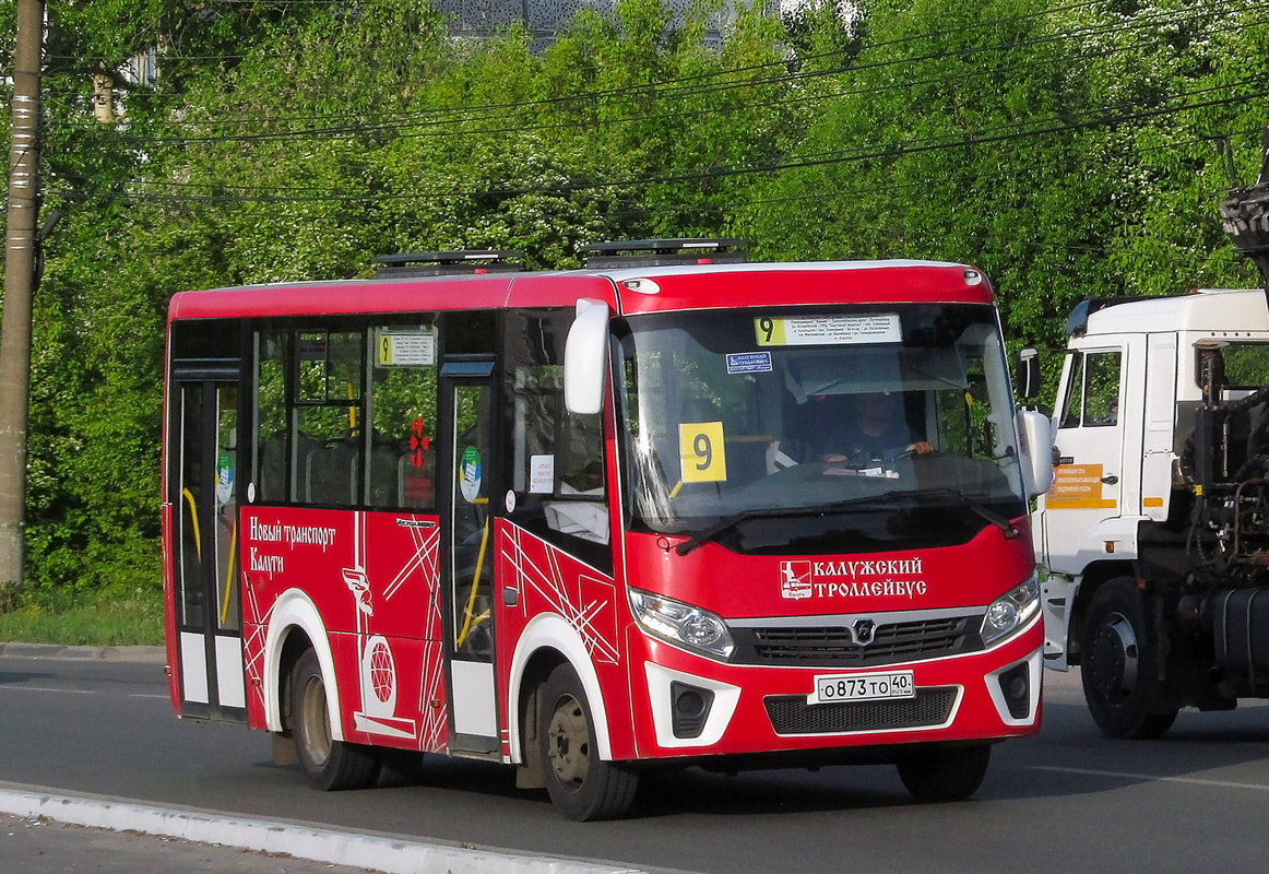 Калужская область, ПАЗ-320435-04 "Vector Next" № О 873 ТО 40