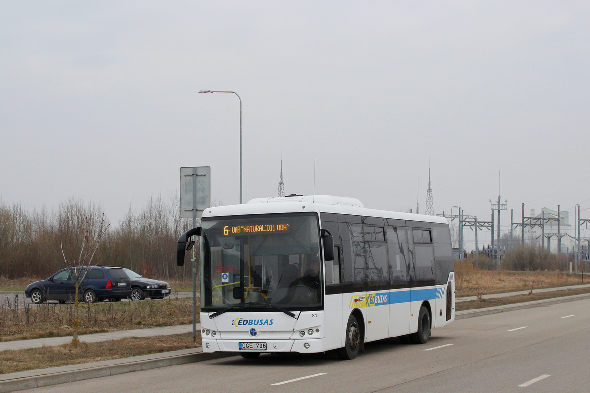 Lithuania, TEMSA MD9 LE # 81