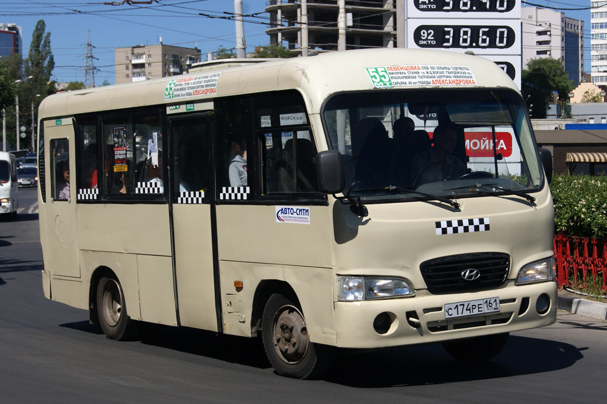 Ростовская область, Hyundai County SWB C08 (РЗГА) № С 174 РЕ 161