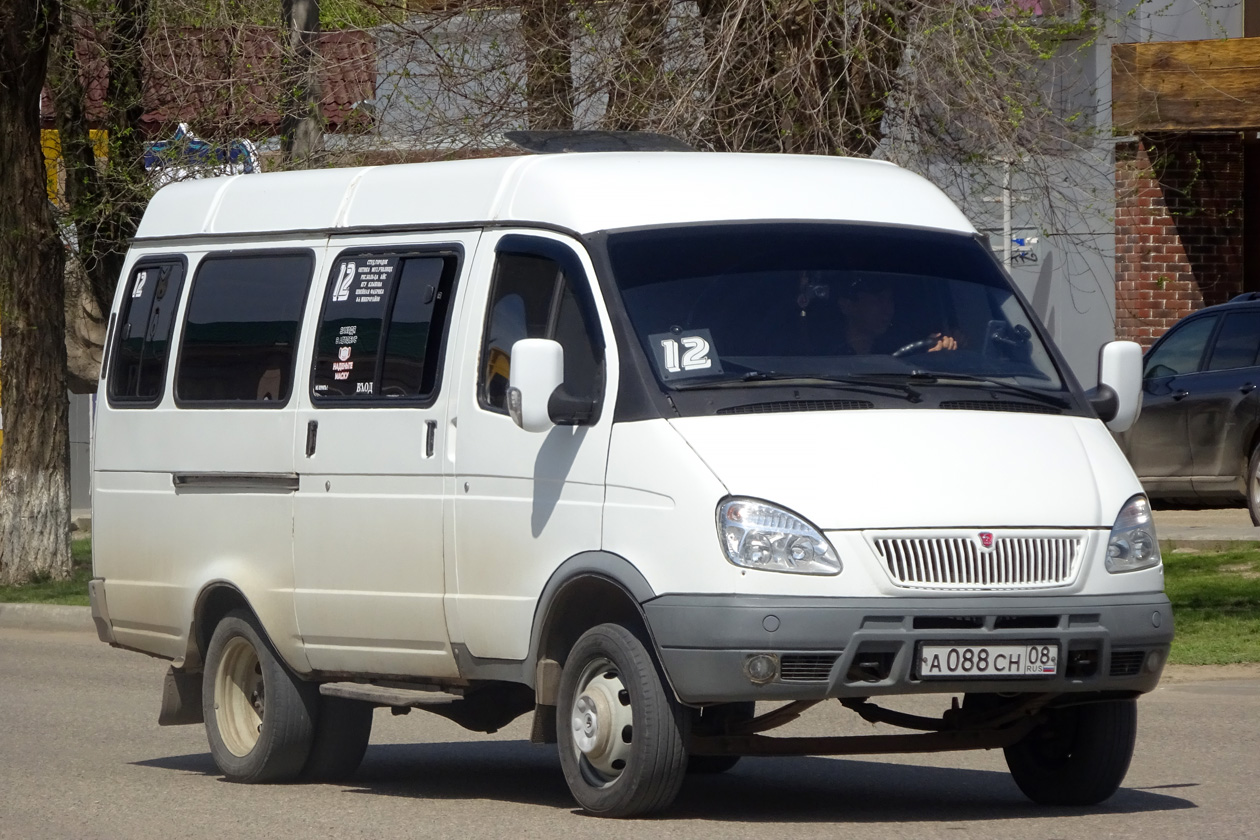 Калмыкия, ГАЗ-322130 (XTH, X96) № А 088 СН 08