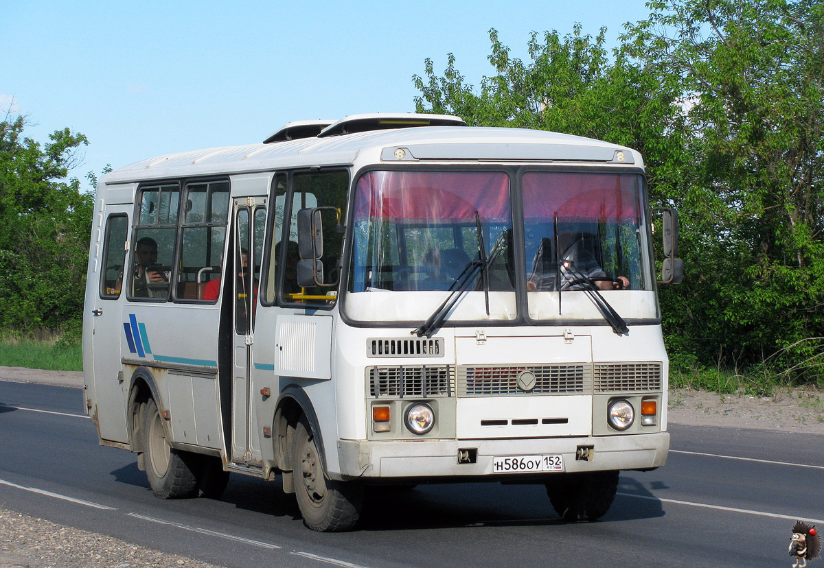 Нижегородская область, ПАЗ-32053 № Н 586 ОУ 152