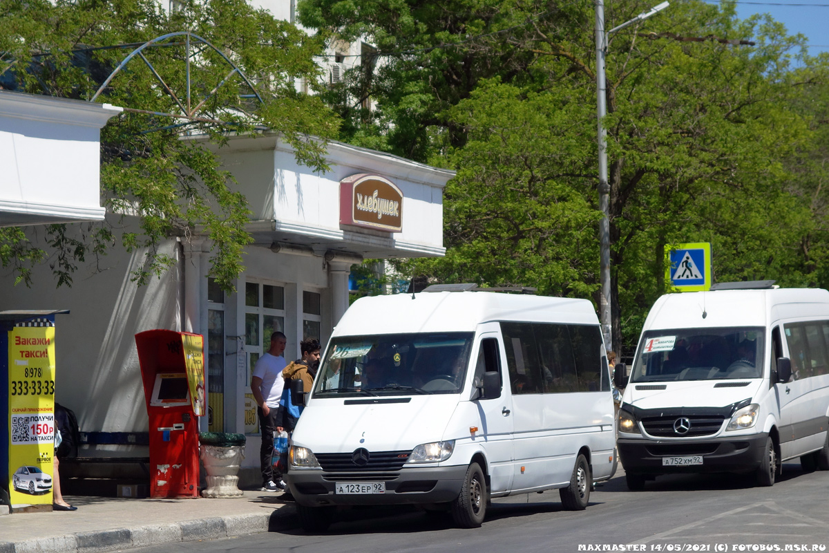 Севастополь, Mercedes-Benz Sprinter W903 313CDI № А 123 ЕР 92