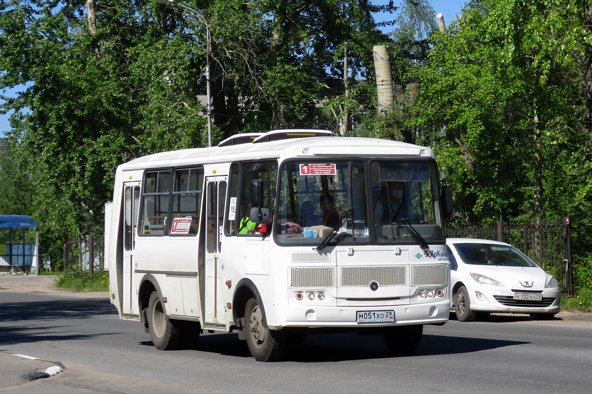 Архангельская область, ПАЗ-320540-22 № М 051 ХО 29