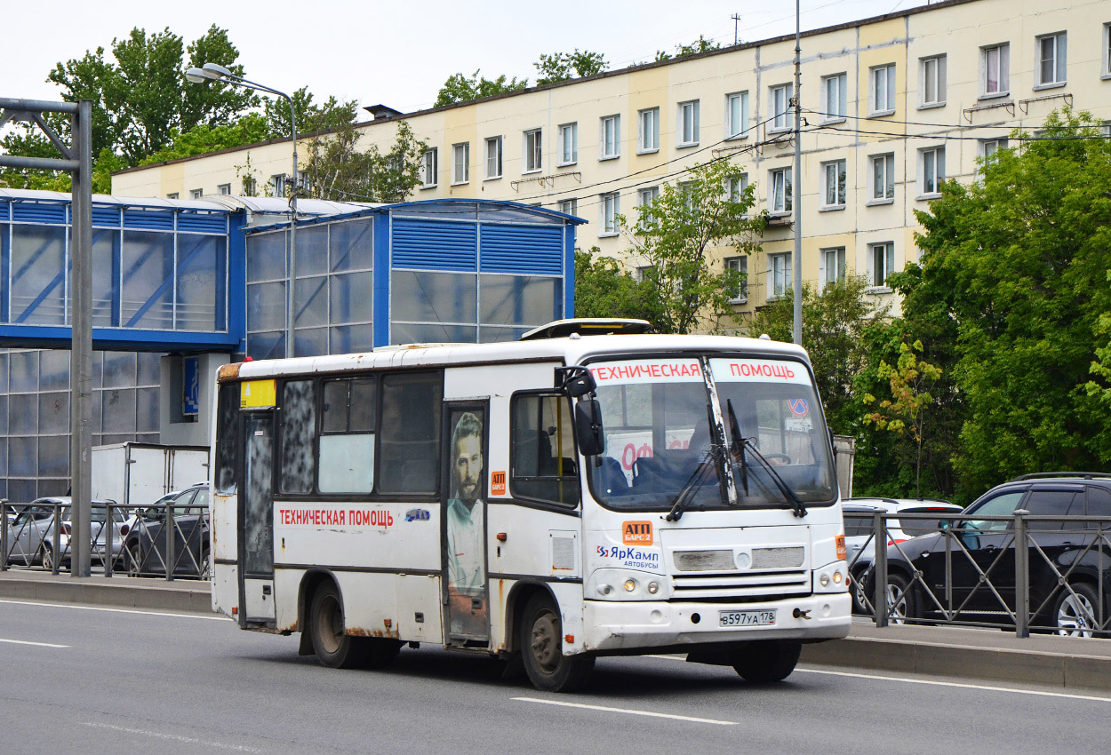 Санкт-Петербург, ПАЗ-320402-05 № В 597 УА 178