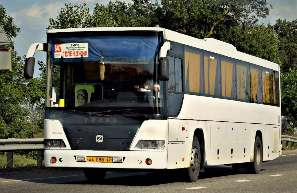 Краснодарский край, ГолАЗ-525110-10 "Вояж" № АА 088 23