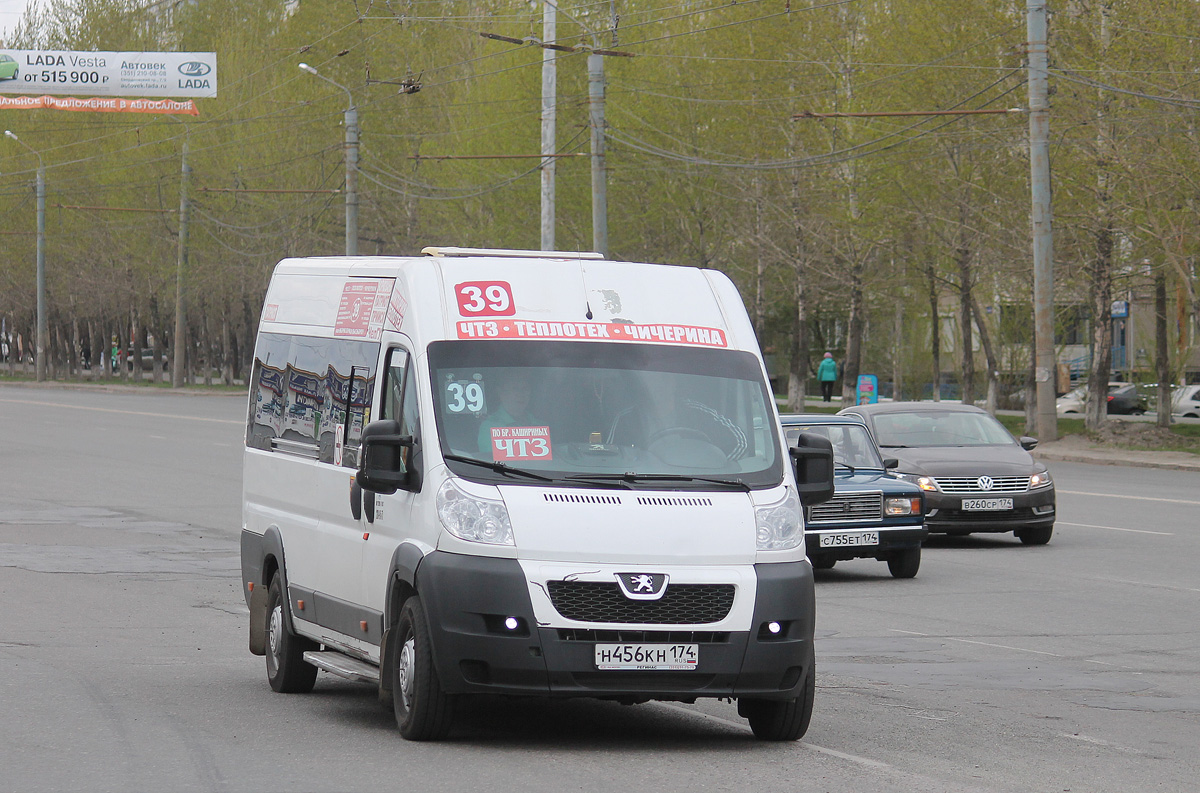 Челябинская область, IRITO Boxer L4H2 (Z8P) № Н 456 КН 174