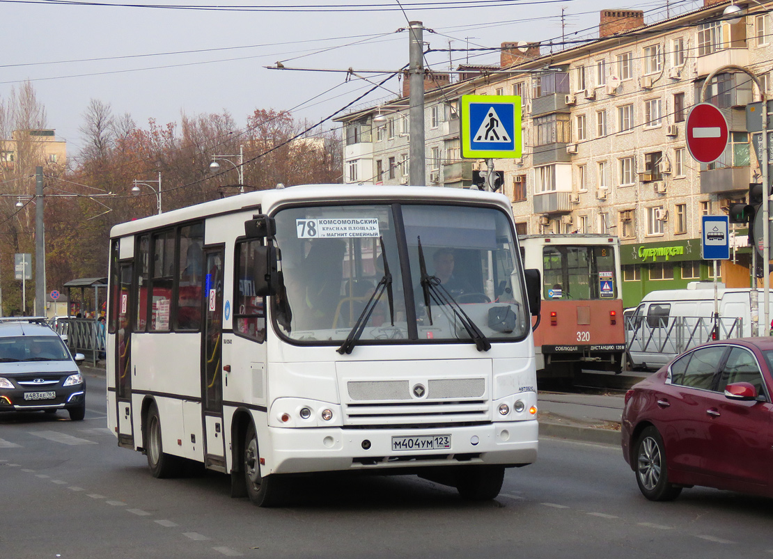 Краснодарский край, ПАЗ-320402-05 № М 404 УМ 123