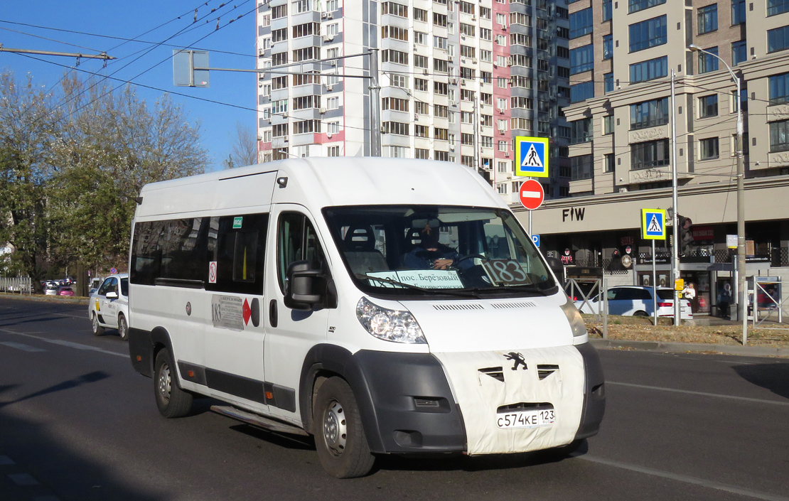 Краснодарский край, Нижегородец-FST613 (FIAT Ducato) № С 574 КЕ 123