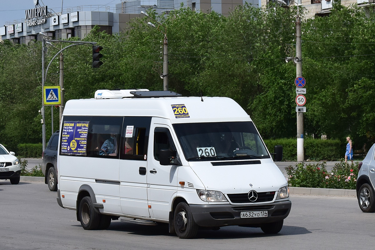 Волгоградская область, Луидор-223212 (MB Sprinter Classic) № А 632 УО 134