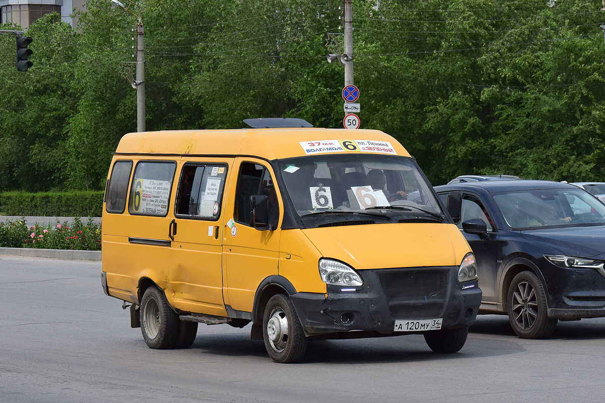 Волгоградская область, ГАЗ-322131 (X78) № А 120 МУ 34