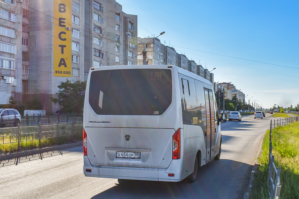 Омская область, ГАЗ-A68R52 City № Х 454 ОР 55