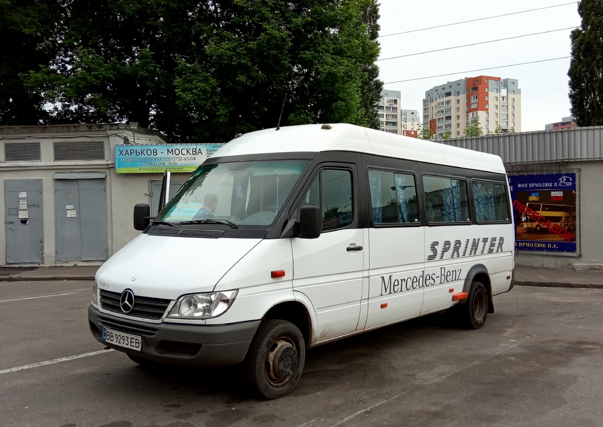 Луганская область, Mercedes-Benz Sprinter W904 416CDI № BB 9293 EB