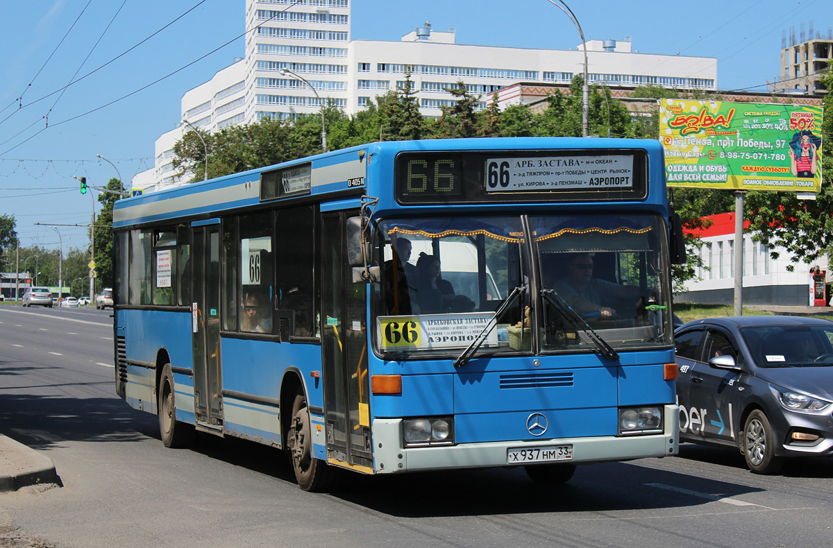 Пензенская область, Mercedes-Benz O405N2 № Х 937 НМ 33