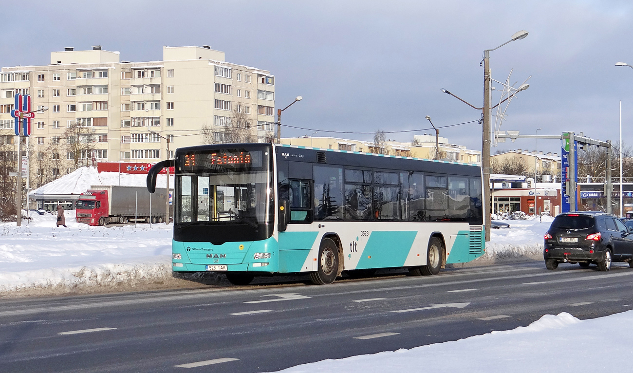 Эстония, MAN A78 Lion's City LE EL293 № 3528