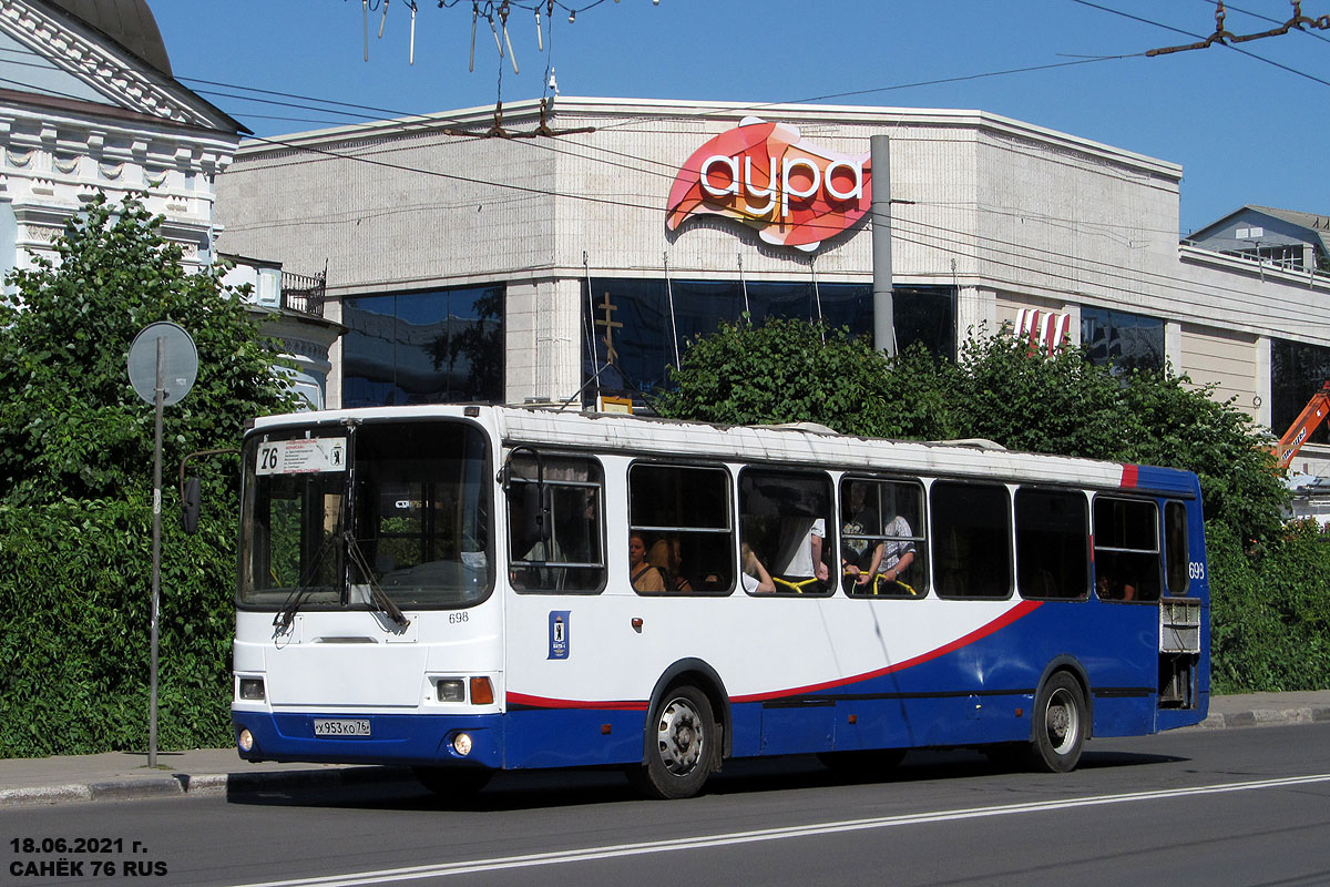 Ярославская область, ЛиАЗ-5256.26 № 698