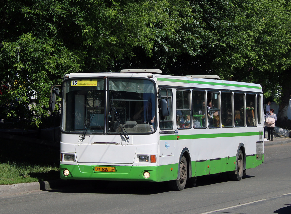 Кировская область, ЛиАЗ-5256.45 № х538