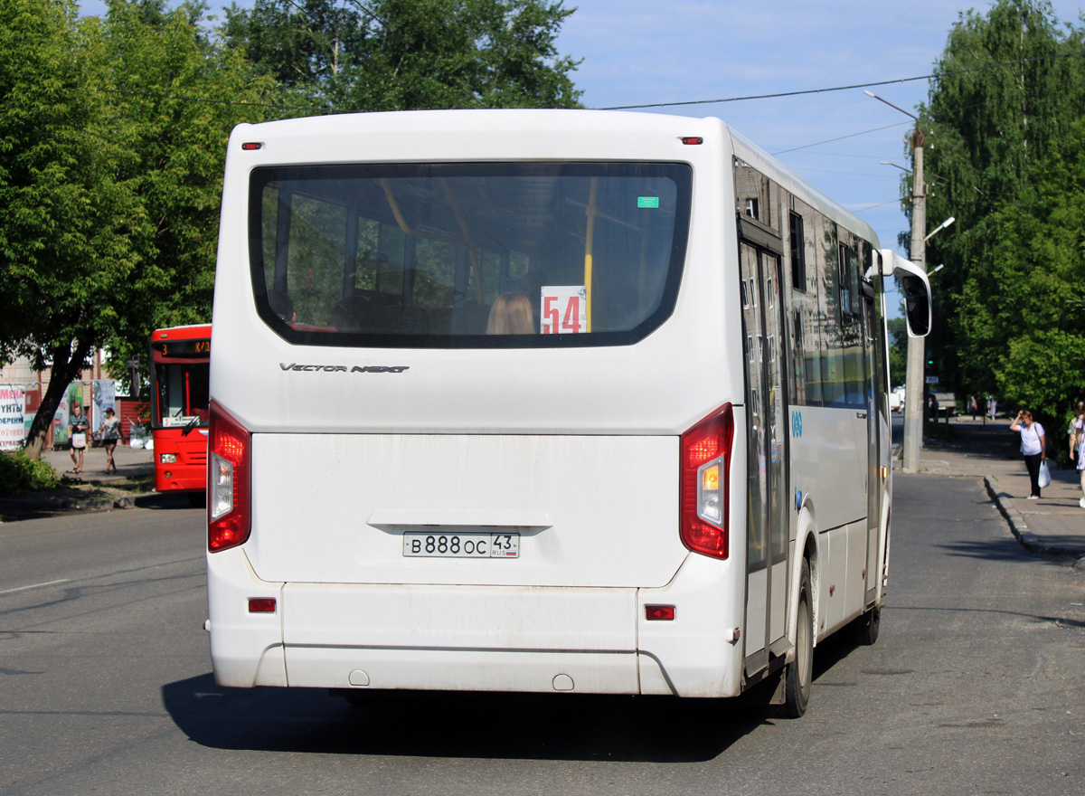 Кировская область, ПАЗ-320415-04 "Vector Next" № В 888 ОС 43
