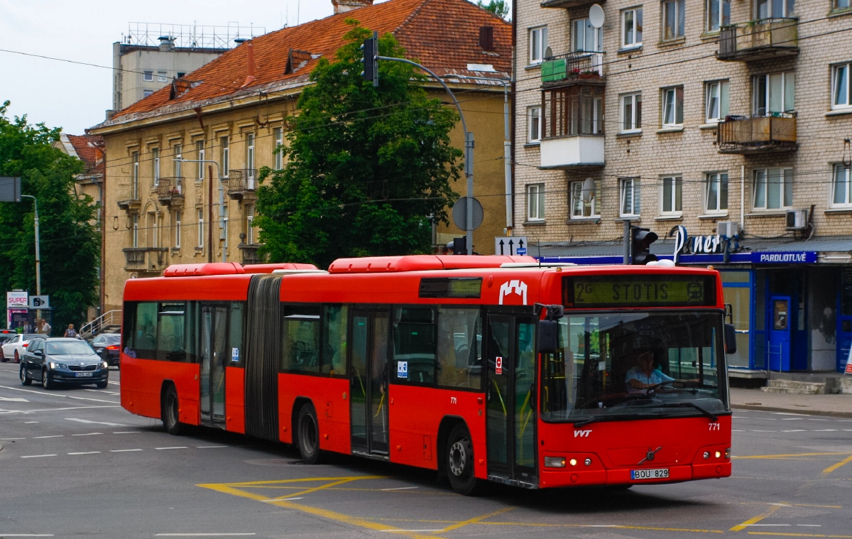 Литва, Volvo 7700A № 771