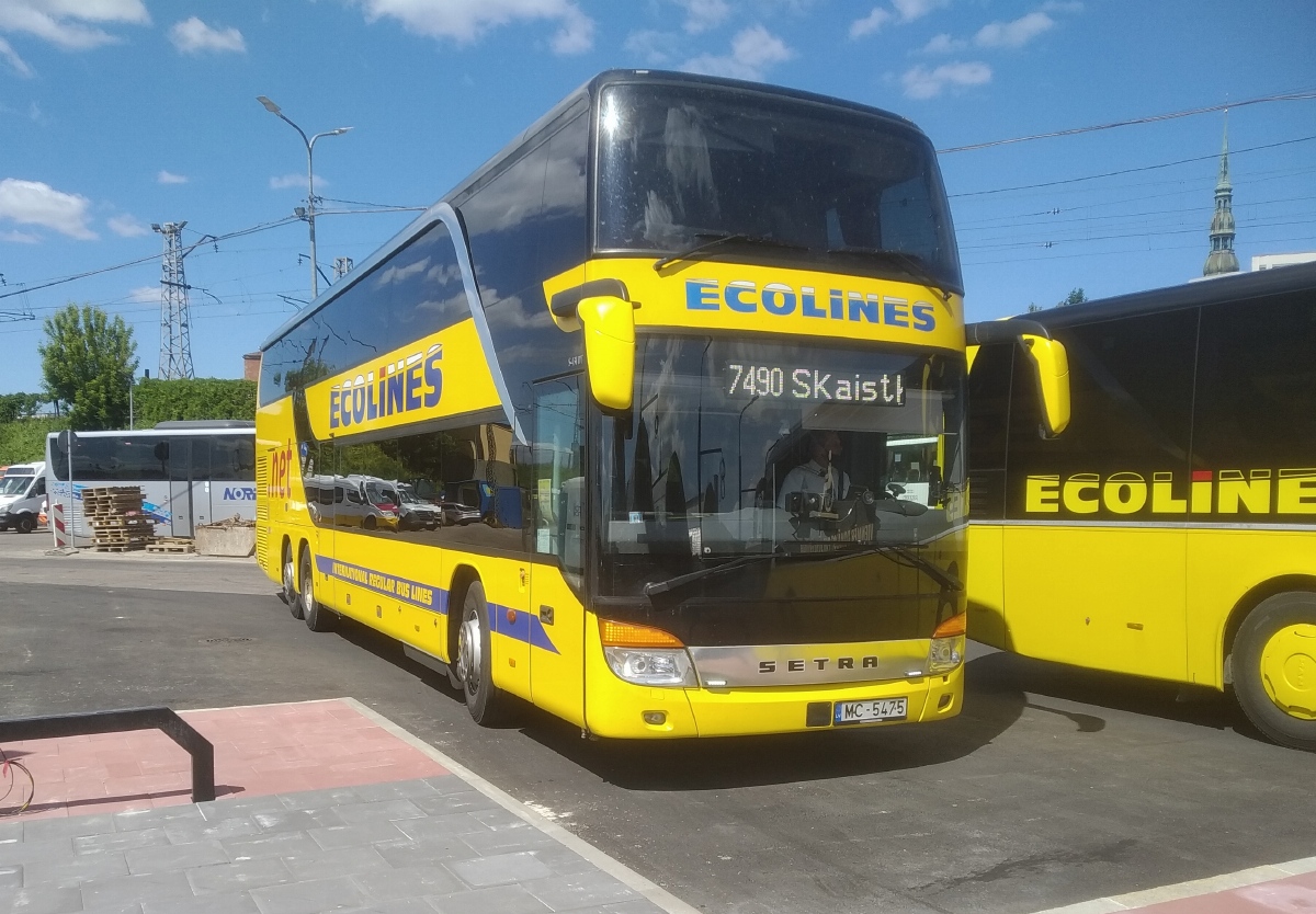 Латвия, Setra S431DT № 398