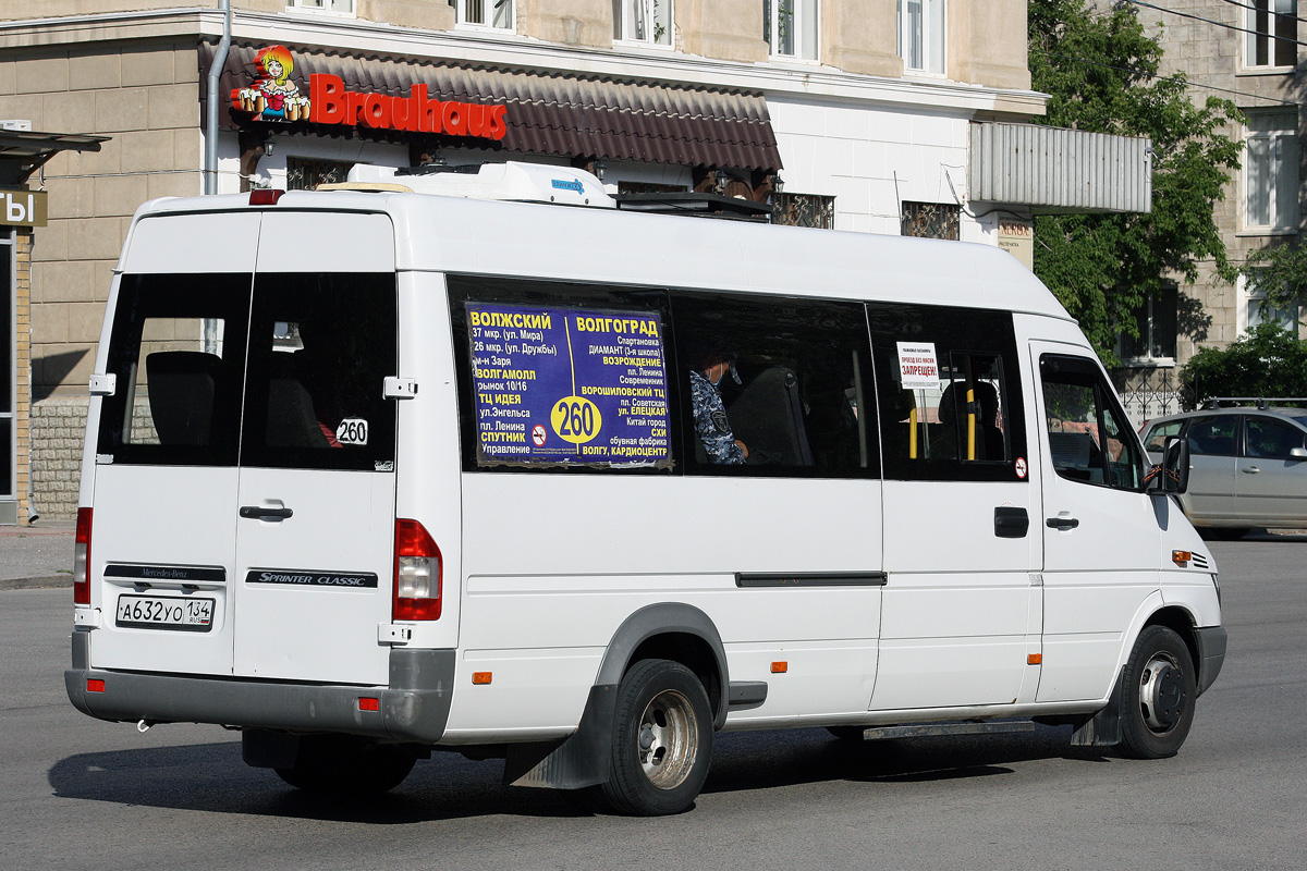 Волгоградская область, Луидор-223212 (MB Sprinter Classic) № А 632 УО 134