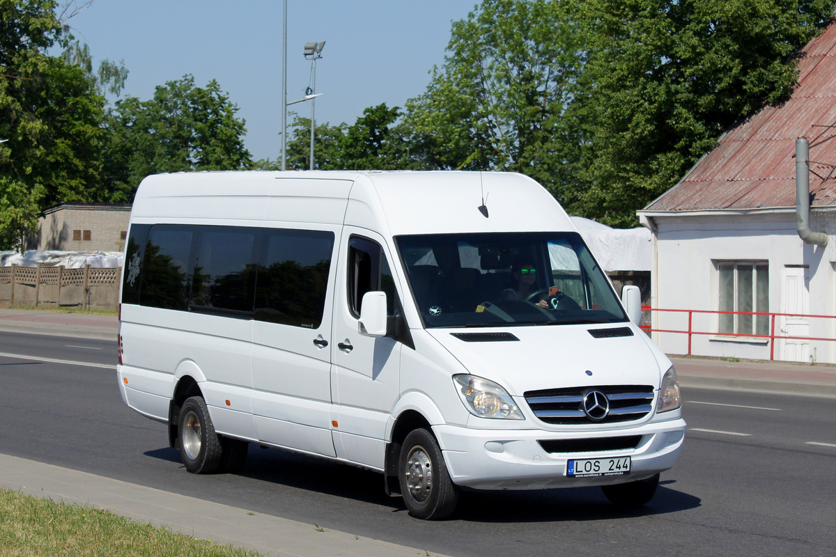 Литва, Mercedes-Benz Sprinter W906 518CDI № LOS 244