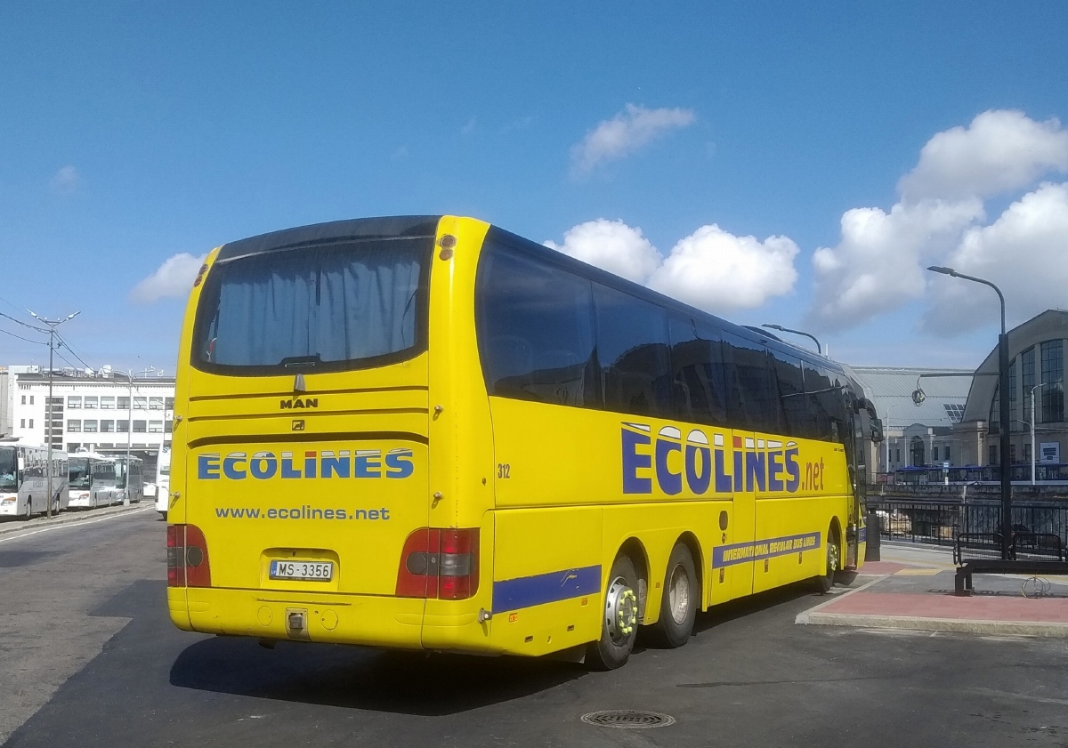 Латвия, MAN R08 Lion's Top Coach RHC464 № 312