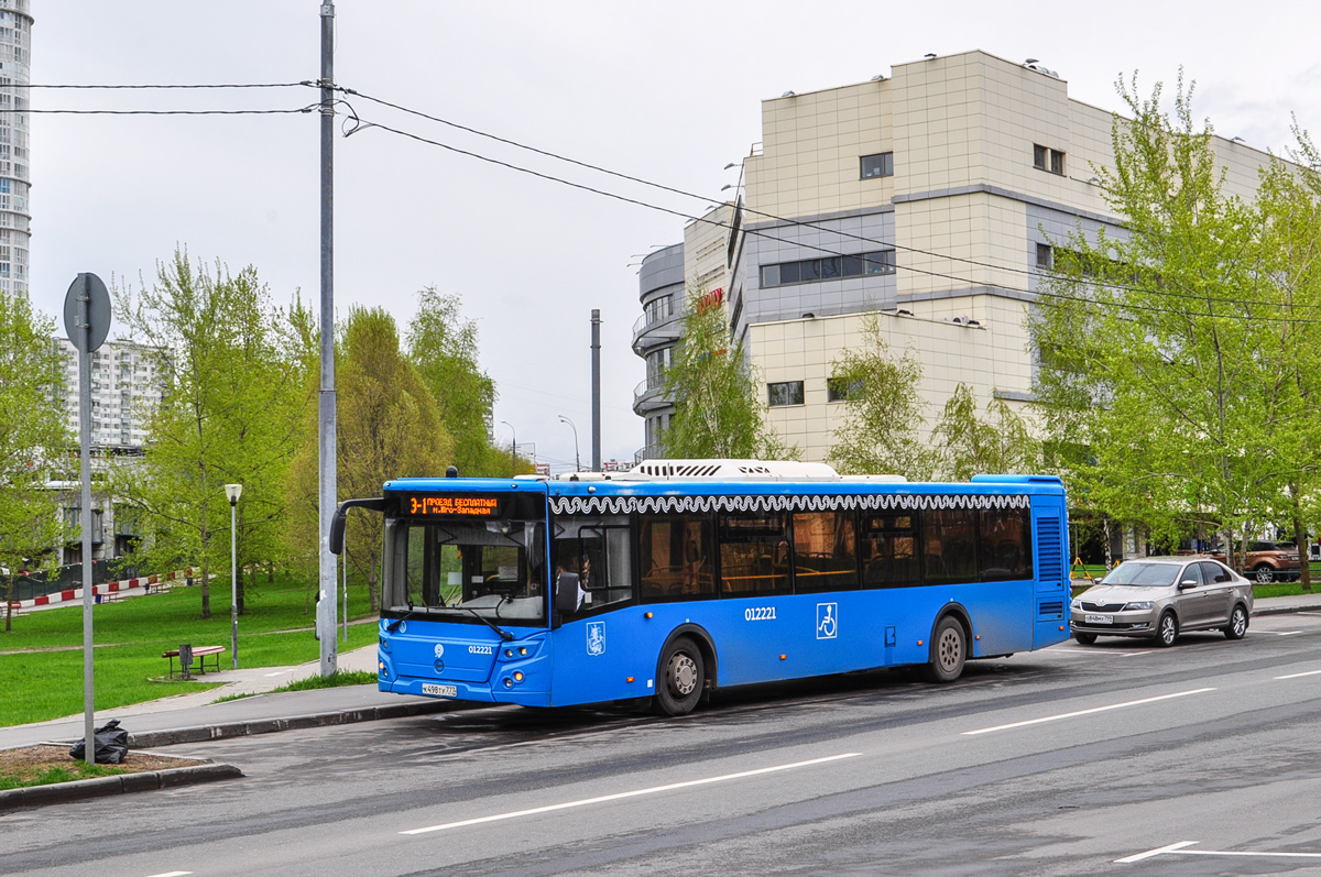 Москва, ЛиАЗ-5292.22 (2-2-2) № 012221