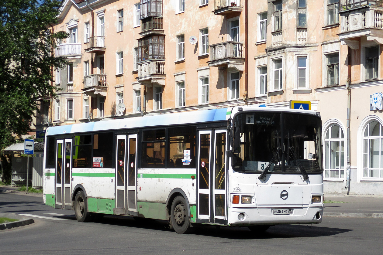 Архангельская область, ЛиАЗ-5293.53 № М 381 МА 29