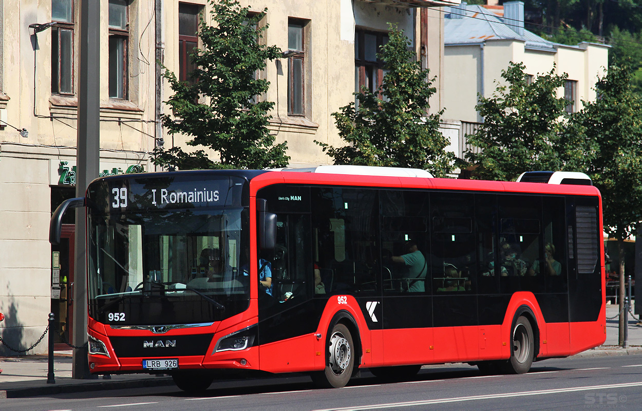 Литва, MAN 12C Lion's City 12 NL330 EfficientHybrid № 952