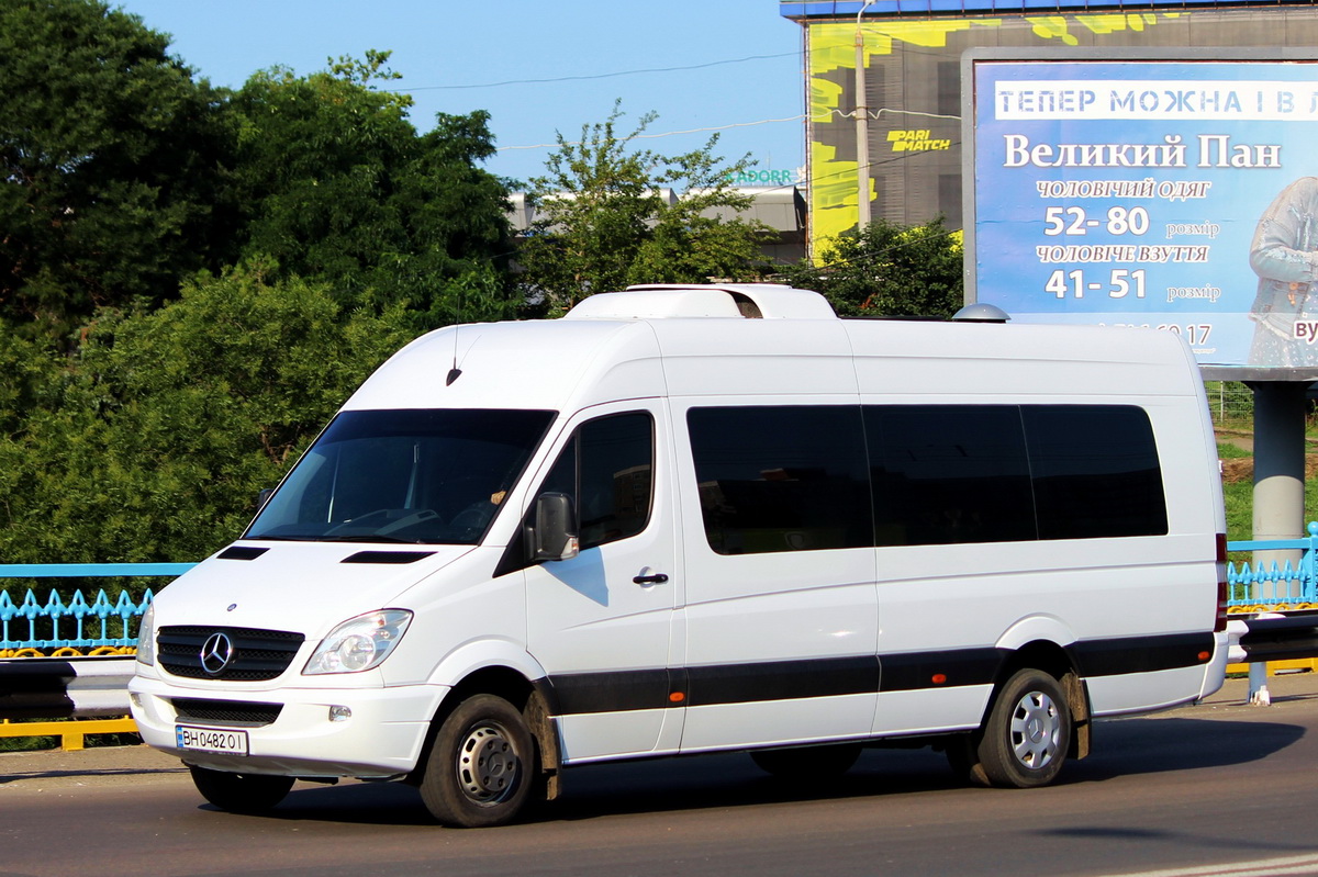 Одесская область, Mercedes-Benz Sprinter W906 516CDI № BH 0482 OI