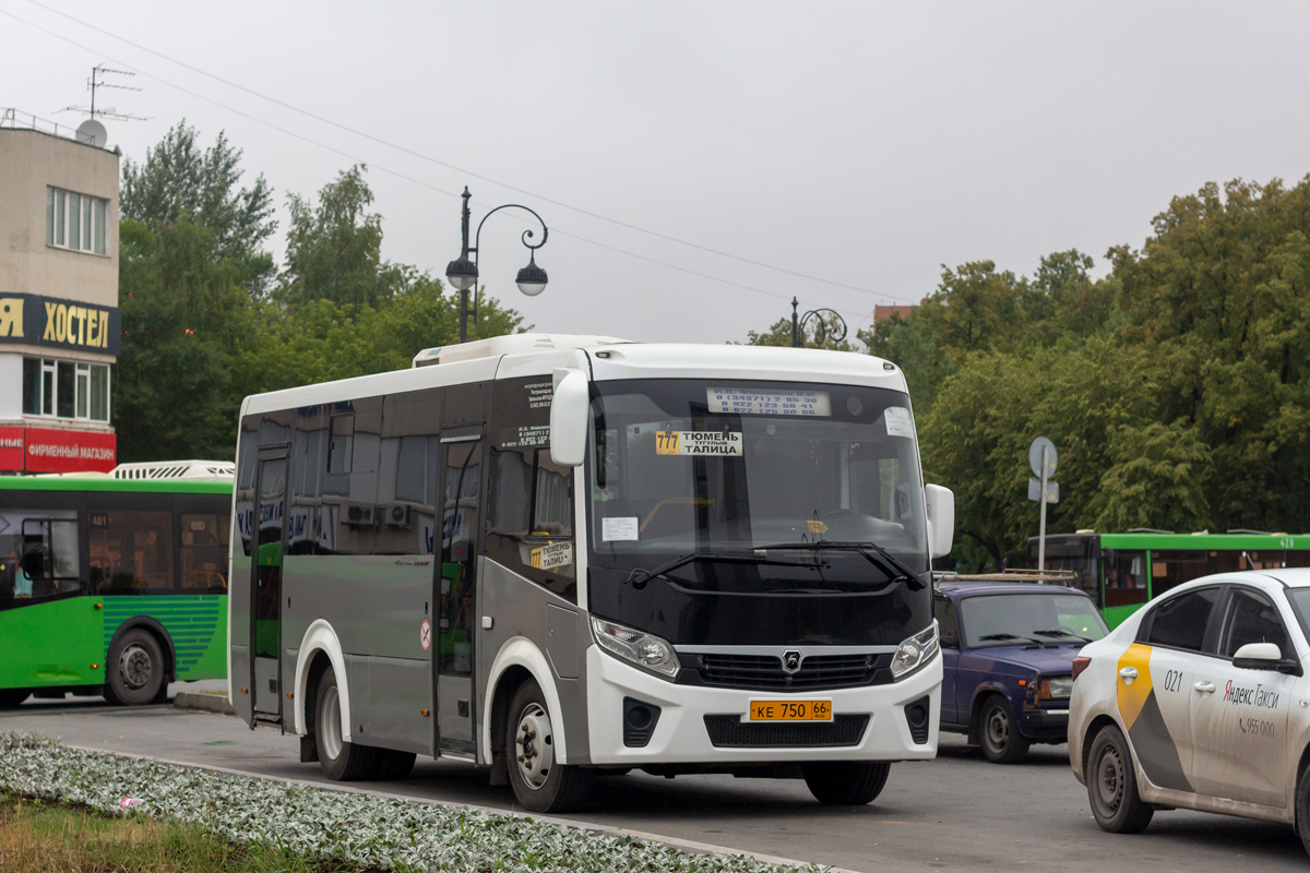 Свердловская область, ПАЗ-320405-04 "Vector Next" № КЕ 750 66
