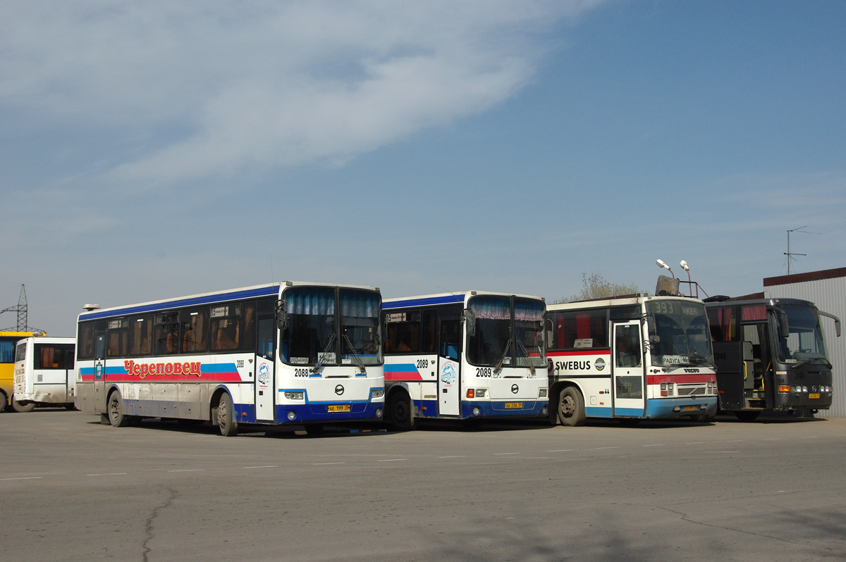 Вологодская область, ЛиАЗ-5256.23-01 (ГолАЗ) № 2088