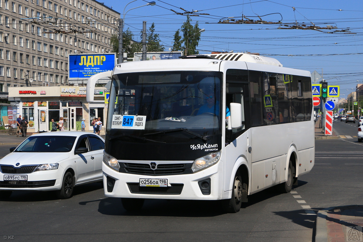 Санкт-Петербург, ПАЗ-320405-04 "Vector Next" (межгород) № О 256 ОА 198