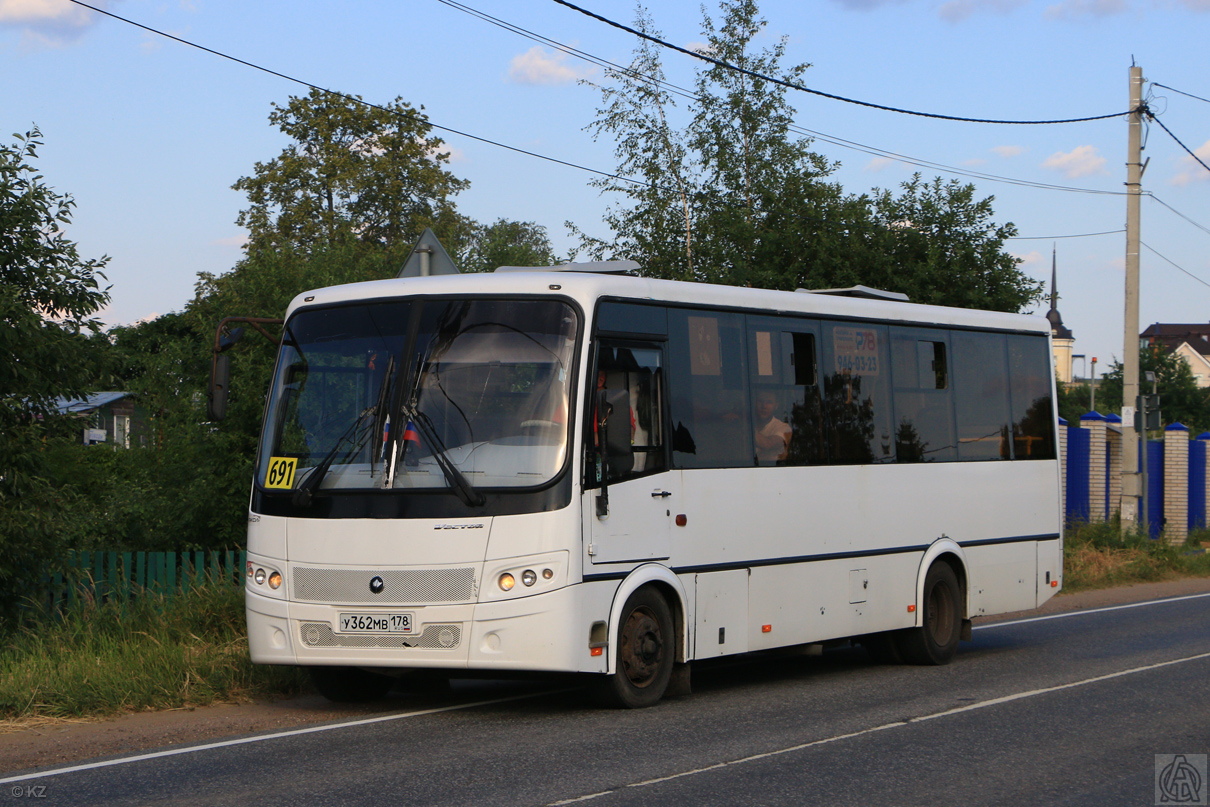 Санкт-Петербург, ПАЗ-320414-05 "Вектор" (1-2) № У 362 МВ 178