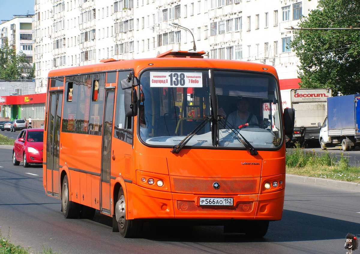 Нижегородская область, ПАЗ-320414-05 "Вектор" № Р 566 АО 152