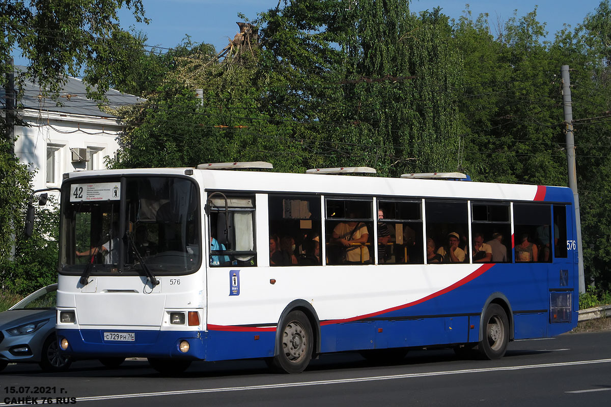 Ярославская область, ЛиАЗ-5256.53 № 576