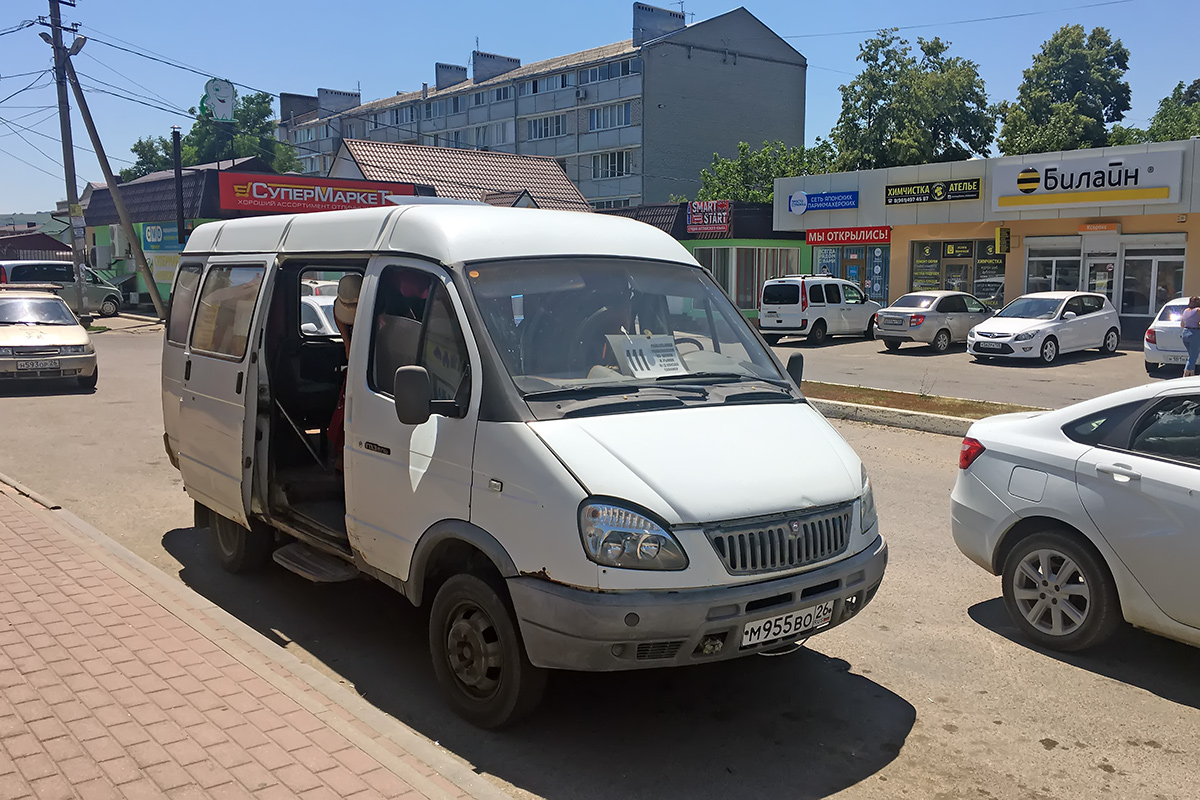 Ставропольский край, ГАЗ-3269-10-03 (X8332690B) № М 955 ВО 26