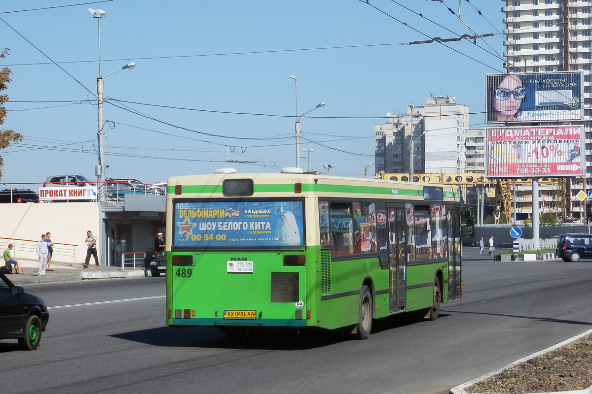 Харьковская область, MAN A10 NL262 № 489