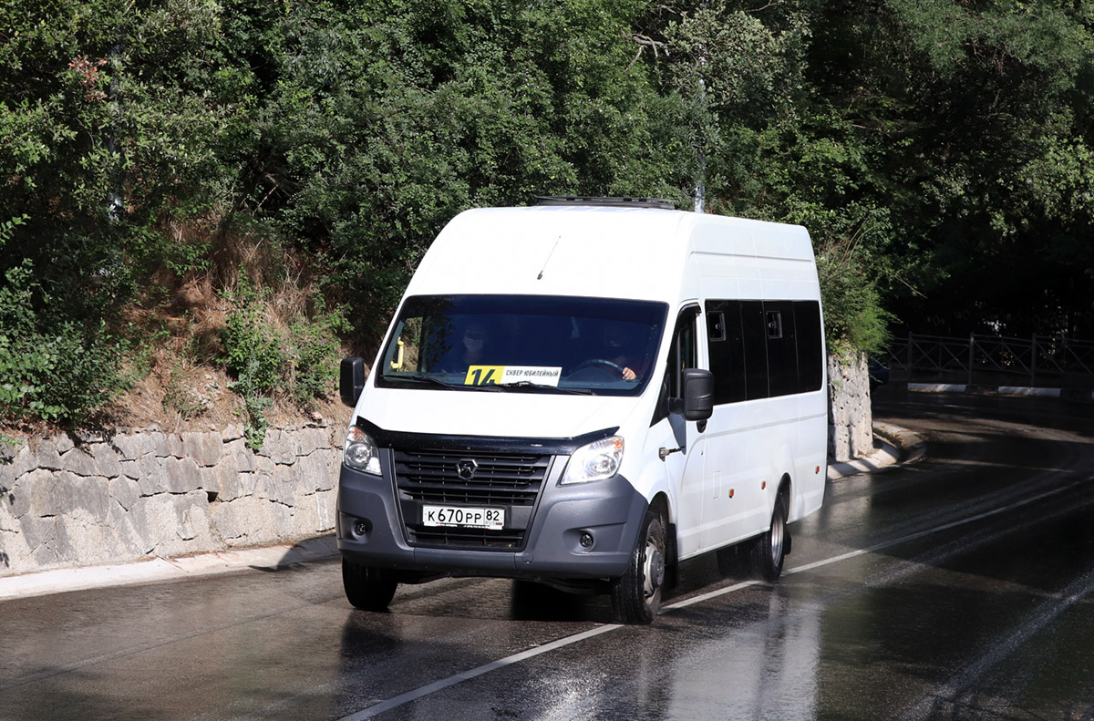 Республика Крым, ГАЗ-A65R52 Next № К 670 РР 82