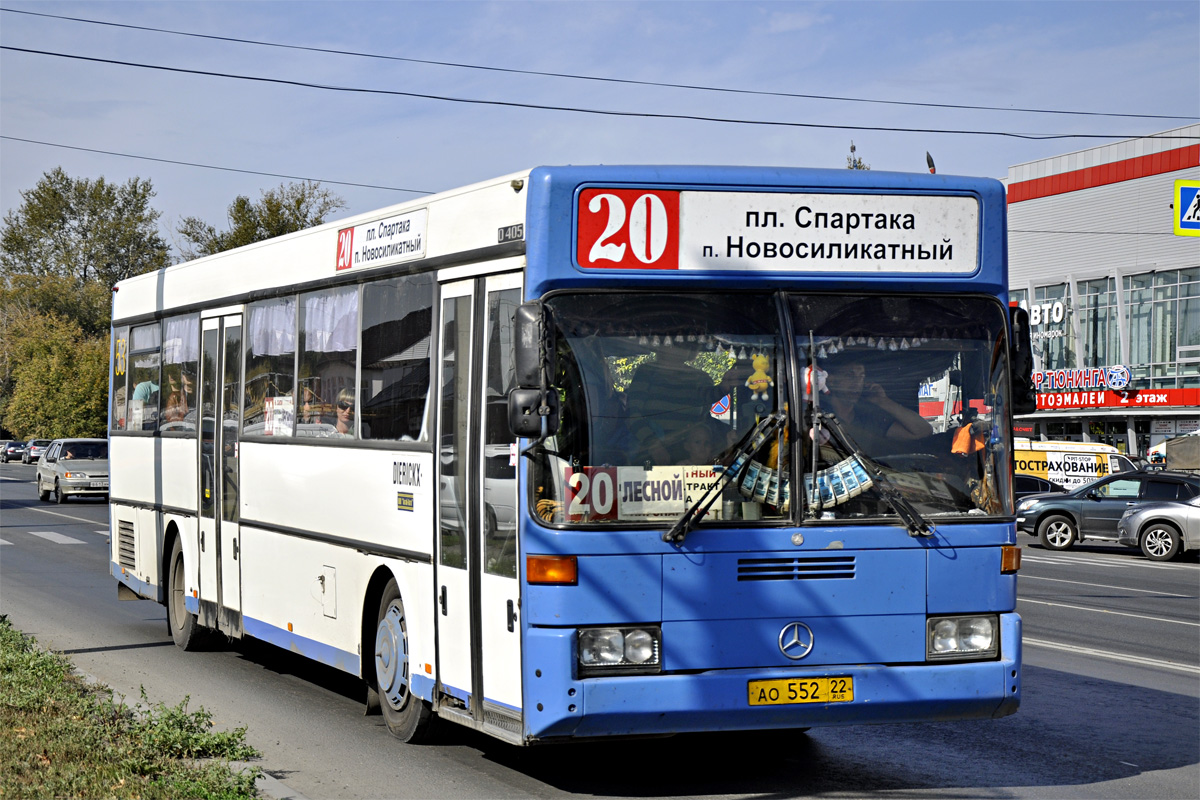 Алтайский край, Mercedes-Benz O405 № АО 552 22